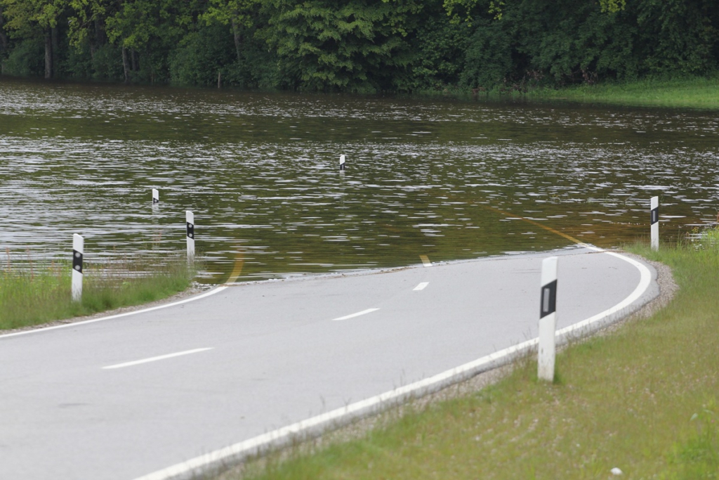 Ãberflutete StraÃe