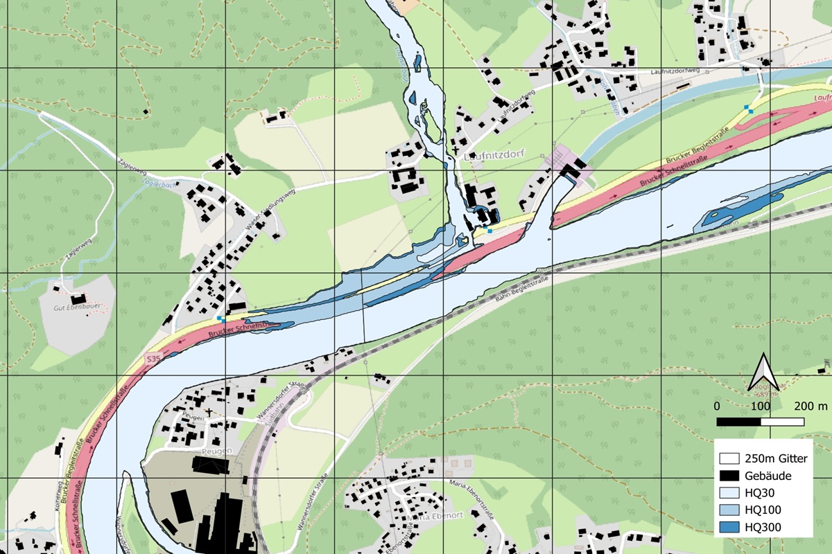Wie das Hochwasserrisiko berechnet wird